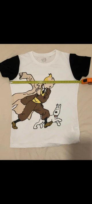 Camiseta Uniqlo Tintin