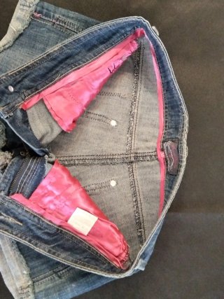 Pantalón vaquero mujer corto