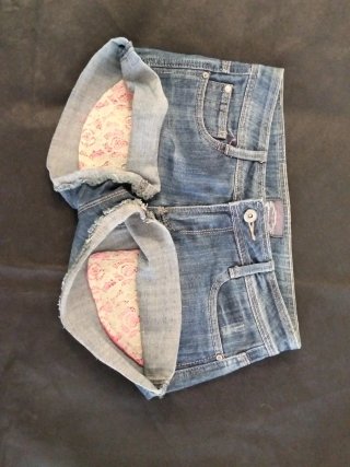 Pantalón vaquero mujer corto