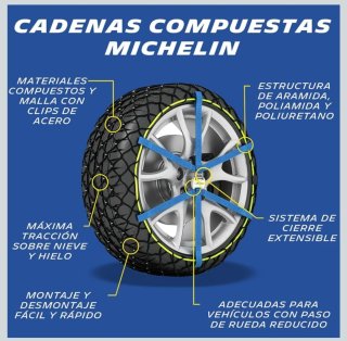 Cadenas Nieve Michelin Easy Grip Evo 15