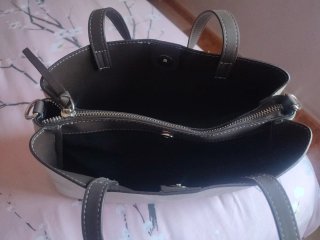 Bolso Parfois Beige y Gris