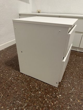 Comodino bianco Ikea