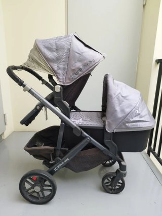 Uppababy Vista V2 Doble + Rumble Seat