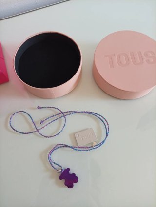 Colgante Oso Tous Morado Nuevo