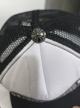 Gorra Chrome Hearts Negra y Blanca