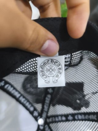 Gorra Chrome Hearts Negra y Blanca