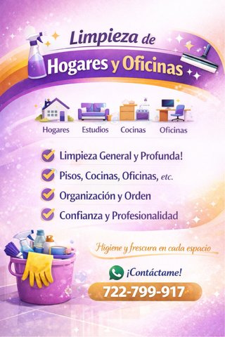 ¿Necesitas ayuda con la limpieza de tu hogar?