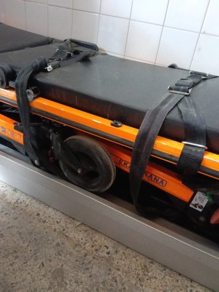 Camilla para ambulancias plegable