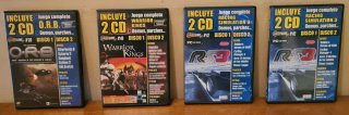 Lote DVDs Micromania y Gamelive perfecto estado