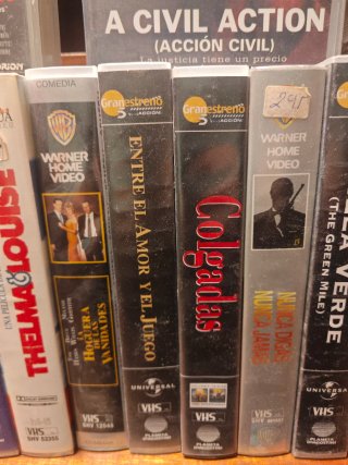 Lote 17 Películas VHS Años 90 Originales