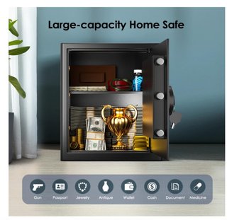 Caja Fuerte Seguridad Digital y Llave