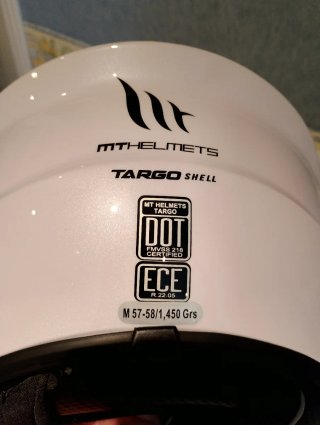 Casco MTHelmets Blanco