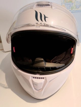 Casco MTHelmets Blanco