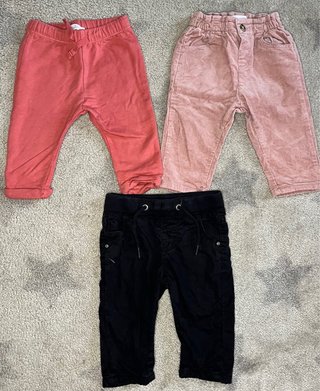 Lote Ropa Niña Pantalones y Camiseta