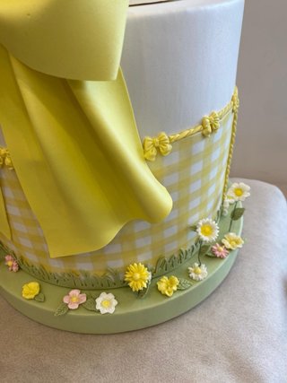 Torta decorativa in gomma crepla
