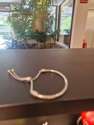 Pulsera Pandora Plata Ajustable