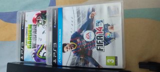 Consola PS3 Slim Negra + Mando + 3 Juegos