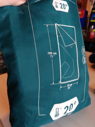Saco de Dormir Arpenaz 20° Decathlon Quechua