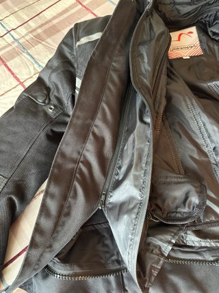 Chaqueta Moto Ultra Racing Deportiva Negra