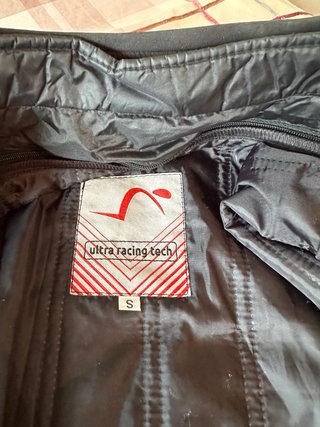Chaqueta Moto Ultra Racing Deportiva Negra