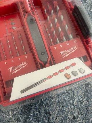 Milwaukee 8x Brocas para Hormigón
