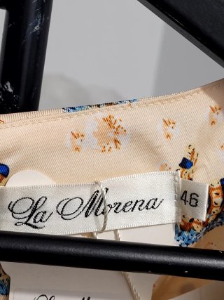 Vestido estampado tigre beige