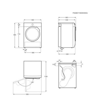 Lavadora Electrolux 8kg
