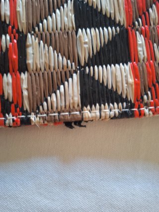 Bolso Clutch Mango Tejido Multicolor