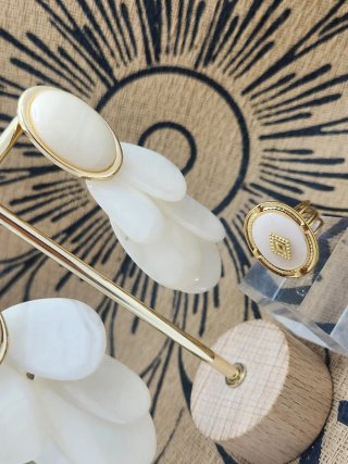 Conjunto Joyas Acero Quirúrgico Chapado Oro