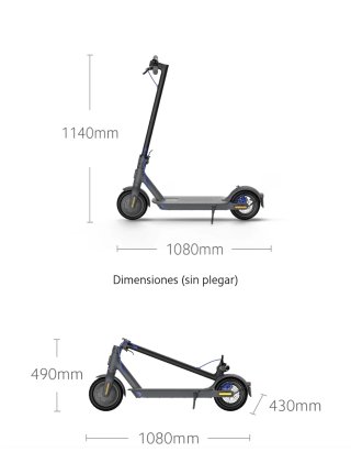 Xiaomi Mi Electric Scooter 3 Negro