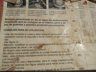Cadenas para nieve y hielo Ref.50
