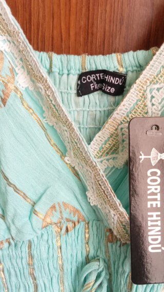 Vestido Corte Hindu Talla Única