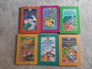 6 Libros "Los niños del unicornio"