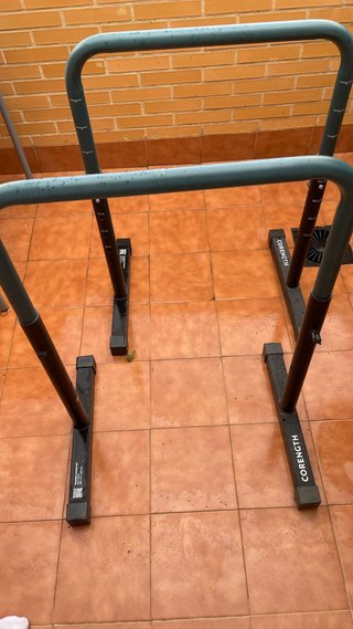 2 Barras de ejercicio Decathlon