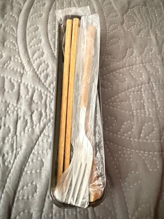 Juego Palillos, Cuchara y Tenedor