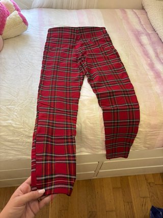 Pantalones de cuadros Zara
