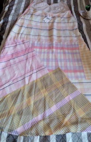 Vestito estivo donna a quadri