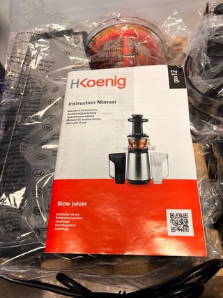 Licuadora HKoenig sin usar