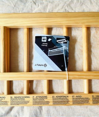 Barrera Cama Safety 1st Madera 110cm NUEVA