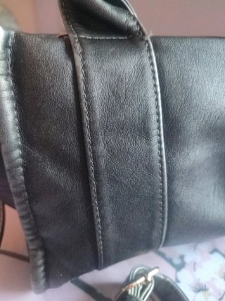 Bolso Bosanova Negro y Plateado