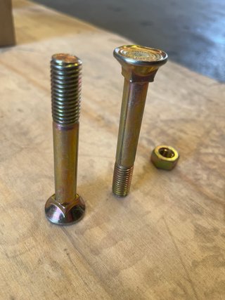 Tornillos DIN 608 12x90 Bicromatados 50 unidades