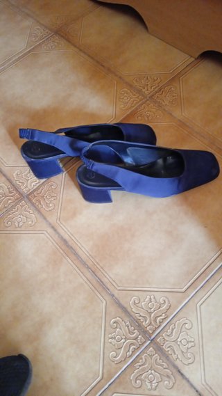 Zapatos  azules talla 39