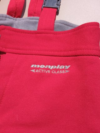 Pantalón esquí Monplay rojo T.34