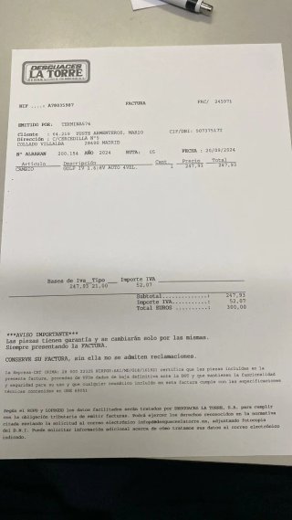 Volkswagen Golf 2000