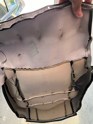 Paño Asiento Conductor Piel Negra Volvo S40/V40