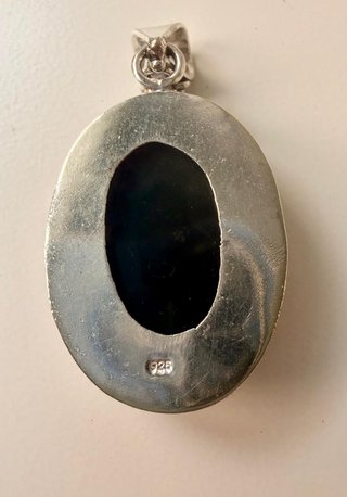 Colgante de Ópalo Triplet en Plata