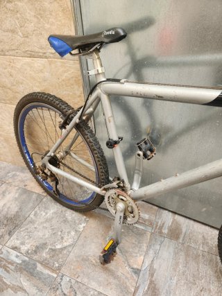 Bicicleta Montaña 24 Azul/Gris