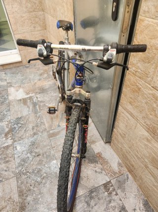 Bicicleta Montaña 24 Azul/Gris