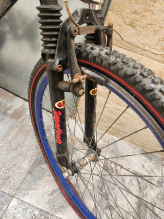 Bicicleta Montaña 24 Azul/Gris
