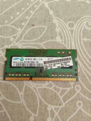 Memoria RAM 4  GB Samsung  y Kingston